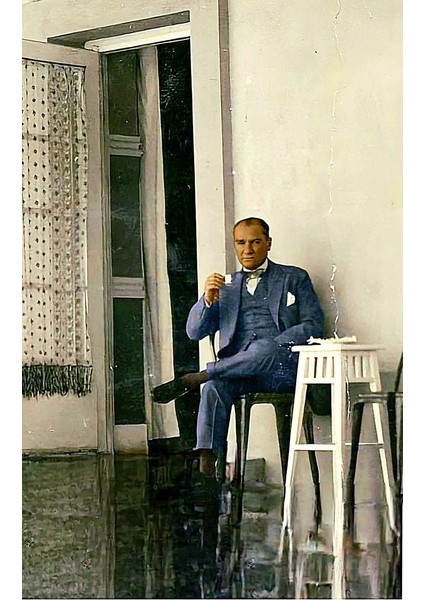 Atatürk Portre Xxv Ev Duvar Salon Güzellik Salonu Ofis Dükkan Dekarasyon Kanvas Tablo fiyatları