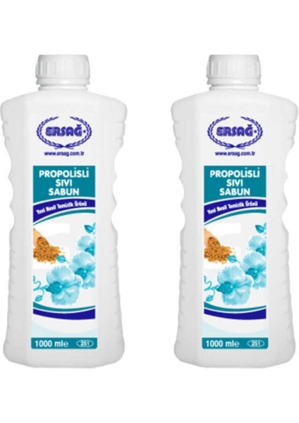 Propolisli Sıvı El Sabunu 1000 Ml. * 2 Adet