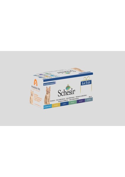 Okyanus Serisi 6 Al 5 Öde 6X85 gr Konserve Yaş Mama