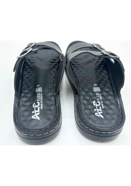 Çift Toka Masajlı Günlük Erkek Terlik modelleri