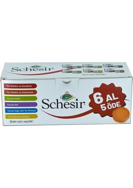 Multipack Karışık Kedi Yaş Maması 85 Grx6 Adet