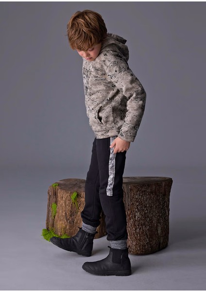 Siyah Erkek Çocuk Pantolon 7565