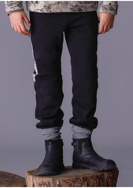 Siyah Erkek Çocuk Pantolon 7565 modelleri