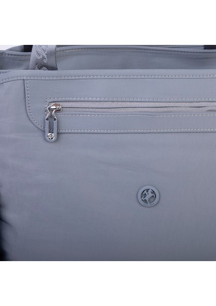 Kadın Omuz ve Çapraz Hafif Su Itici Kumaş Gri modelleri