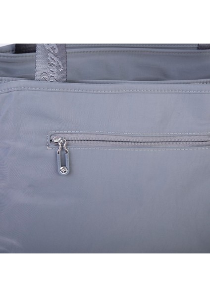 Kadın Omuz ve Çapraz Hafif Su Itici Kumaş Gri fırsatları