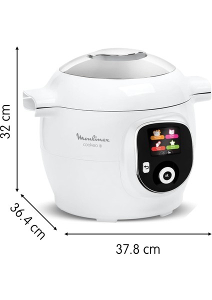 Cookeo+ 6l Akıllı Tencere Seti – 80 Tarifli Düdüklü Pişirme + Yağsız Kızartma, Fırın, Izgara ve Tatlı Için Extra Crisp Ünitesi, Dijital Ekranlı, Hızlı ve Sağlıklı Pişirme modelleri