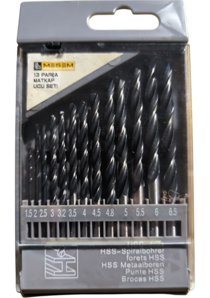 13 Parça Matkap Ucu Seti