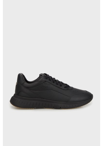 Deri Logolu Sneaker Ayakkabı Erkek Ayakkabı 50552902 005