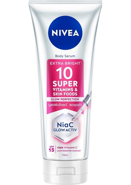 SUPER10 Serum Etkili Vücut Losyonu SPF15 170 Ml,5 Günde Sıkılaşma,aydınlatıcı,c Vitamini,niasinamid fiyatları