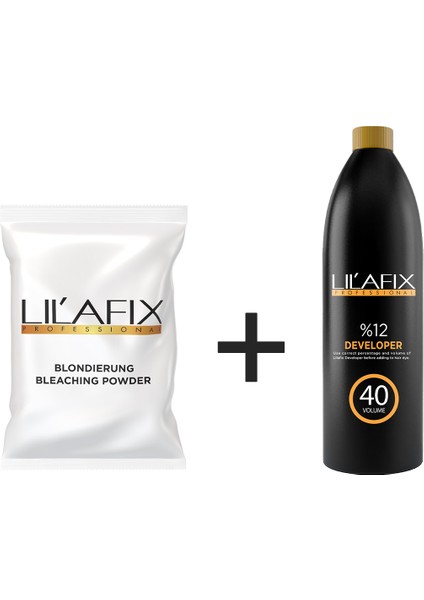 2'li Paket Oryal Beyaz 500 gr - Oksidan 1000 ml 40V