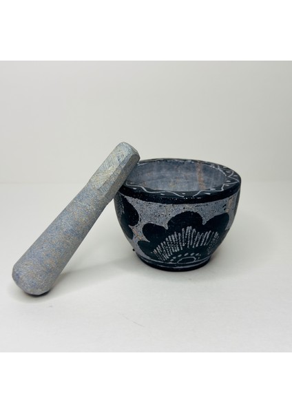 Doğal Mermer Havan-El Işçiliği Lüks Mutfak Aksesuarı