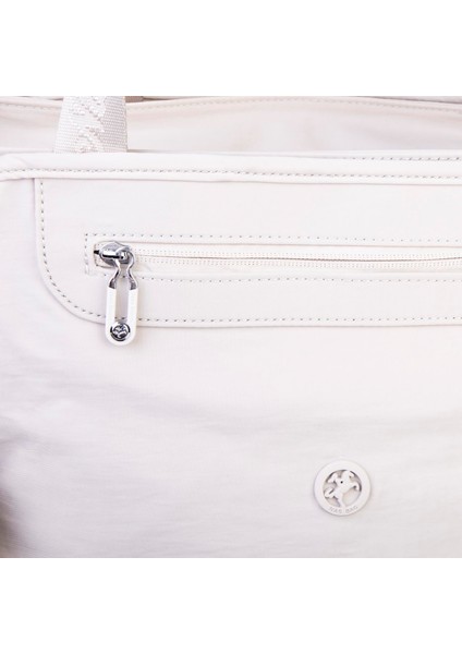 Kadın Omuz ve Çapraz Hafif Su Itici Kumaş Bej modelleri