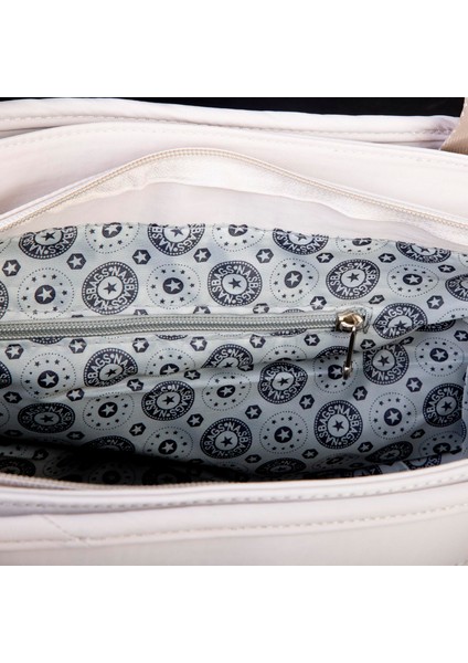 Kadın Omuz ve Çapraz Hafif Su Itici Kumaş Bej indirimleri