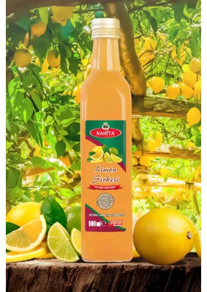 Limon Sirkesi % 100 Doğal Katkısız 500 ml