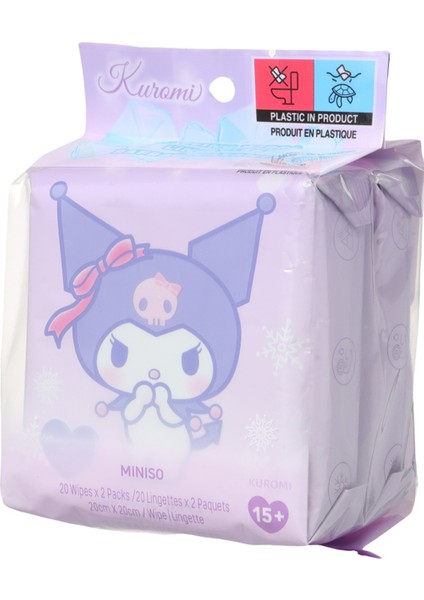 Sanrio Lisanslı Serinletici Islak Mendil (20 Adet*2 Paket) fiyatları