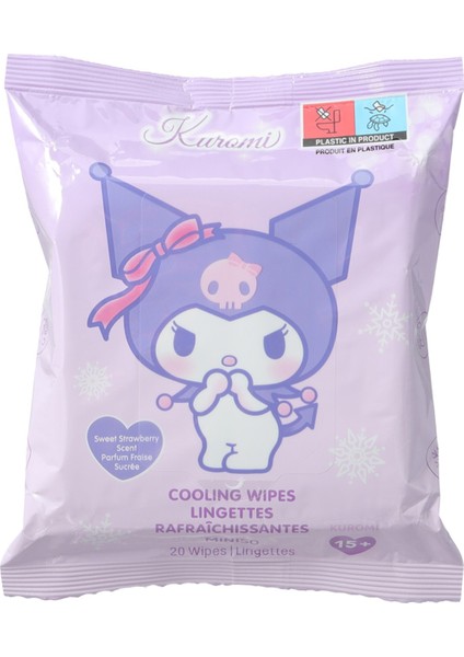 Sanrio Lisanslı Serinletici Islak Mendil (20 Adet*2 Paket) modelleri