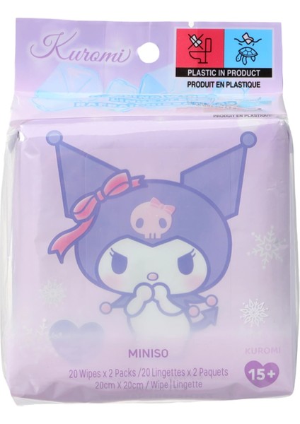 Sanrio Lisanslı Serinletici Islak Mendil (20 Adet*2 Paket) indirimleri