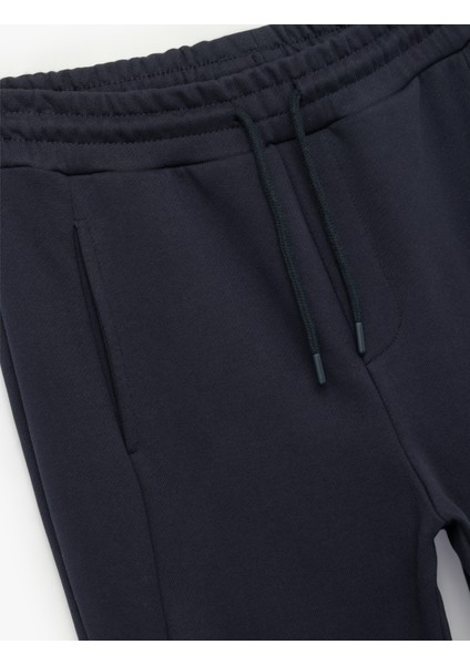 Pamuklu Cep Detaylı Beli Bağcıklı Jogger Eşofman Altı modelleri