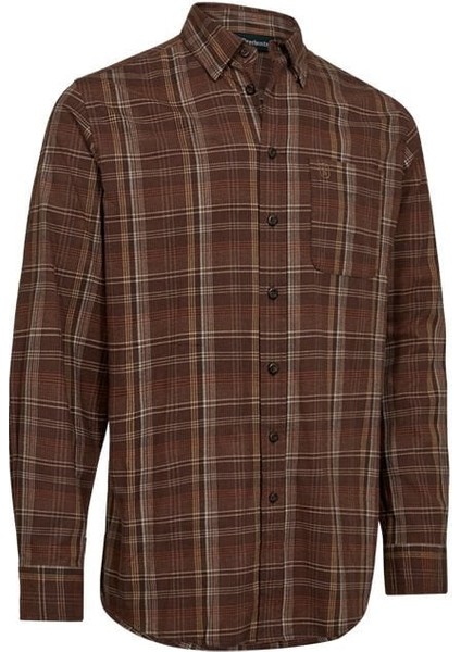 Ashton 58749 Kahve Kareli Gömlek 41/42 fiyatları