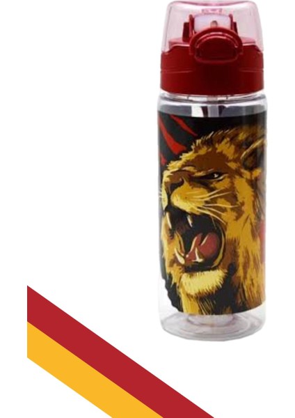 Galatasaray Taraftar Şeffaf 500 ml Pipetli Suluk Matara fiyatları