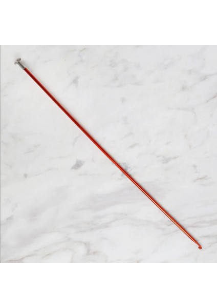 3,5mm Renkli Metal Gagalı Örgü Şiş (Tunus Tığ) 25CM