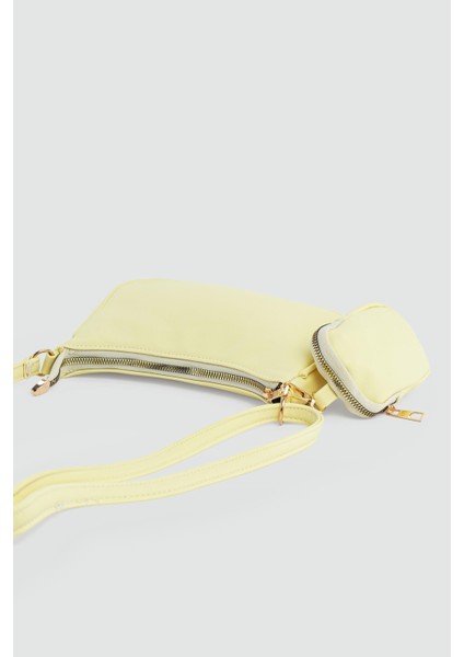 Clara Cüzdanlı Çapraz Çanta Sarı fırsatları