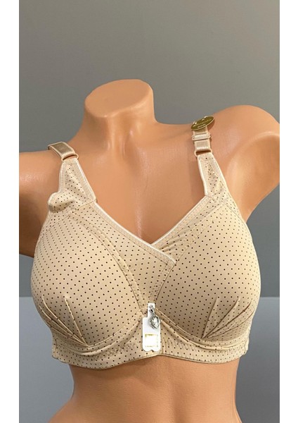 Puantiyeli Balensiz Sabit Askılı Sütyen 804