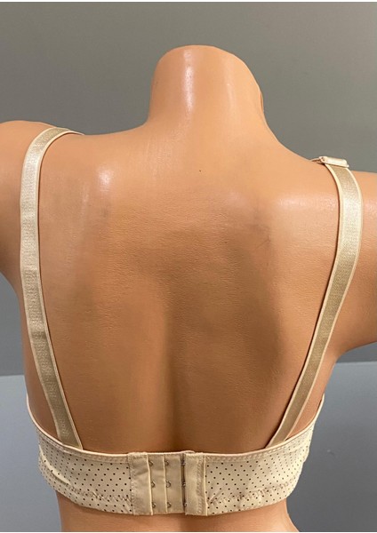 Puantiyeli Balensiz Sabit Askılı Sütyen 804