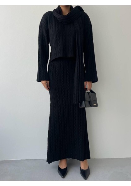 Saç Örgülü Atkılı Etekli 3 Lü Takım fiyatları