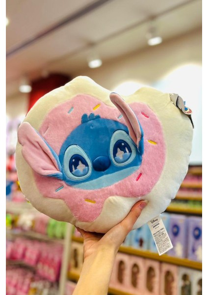 Disney Lilo&stitch Lisanslı Parti Serisi Donut Şekilli Yastık modelleri