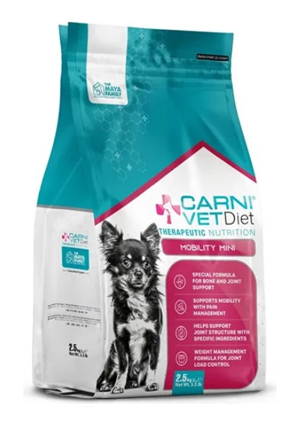 Diet Mobility Mini Küçük Irk Yetişkin Köpek Maması – 2.5 kg