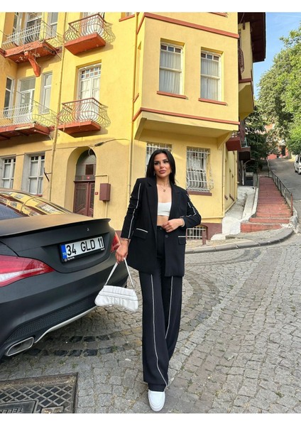 Ikili Blazer Ceket Takım