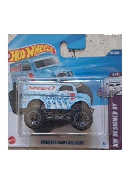 Tekli Arabalar Monster Dairy Delivery HYX93 (Designed By)