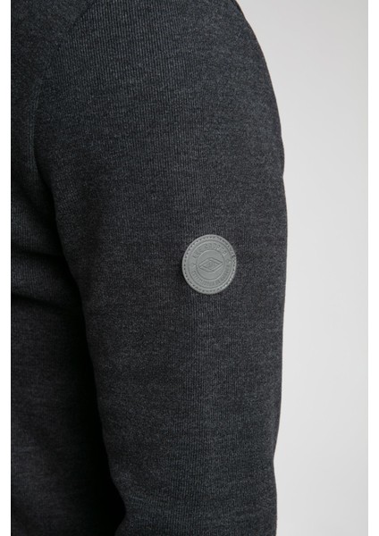 Newblend Erkek Polo Yaka Sweatshirt Antrasit indirimleri