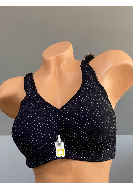 Puantiyeli Balensiz Sabit Askılı Sütyen 804