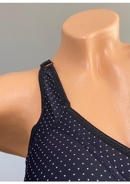 Puantiyeli Balensiz Sabit Askılı Sütyen 804 indirimleri