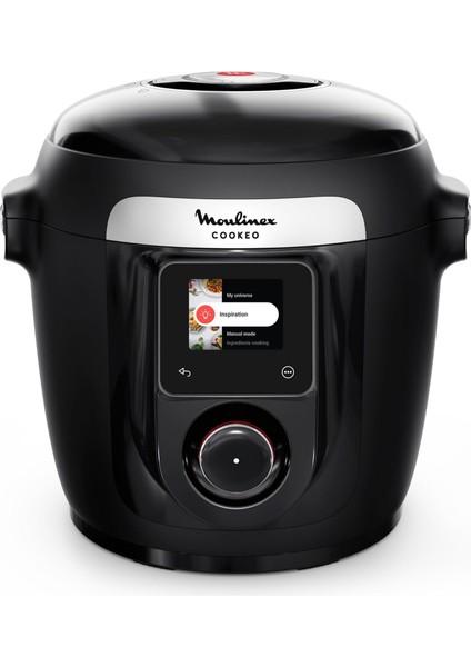 Cookeo Wi-Fi Akıllı Multicooker Seti, 10 Pişirme Modu ve Hızlı Basınçlı Pişirme Özelliği ile 100+ Tarif, Extra Crisp Yağsız Kızartma Aparatı ve Mymoulinex Uygulama Desteğiyle modelleri