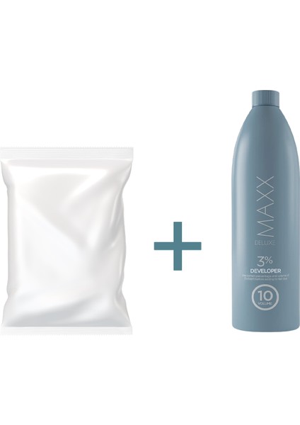 2'li Paket Oryal Beyaz 500 gr - Oksidan 1000 ml 10V