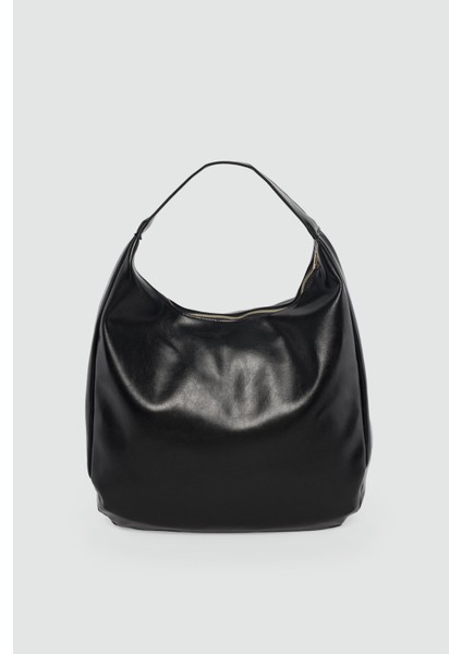 Aline Salaş Omuz Çantası Siyah