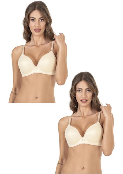 Kadın 2'li Basic Desteksiz Sütyen
