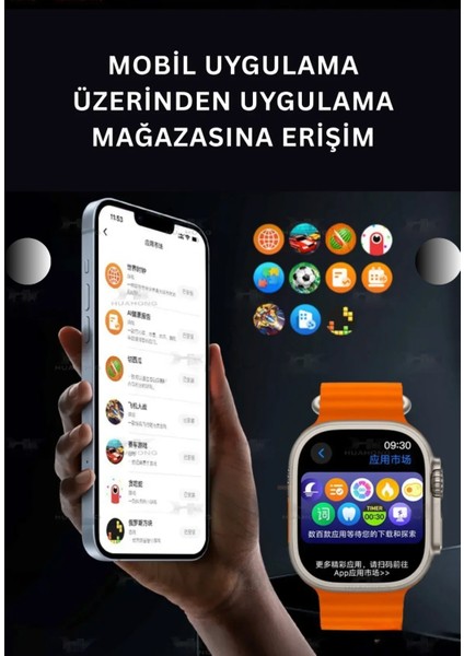 HK11 Ultra 3 Akıllı Saat 2.02” Amoled Ekran | Nfc & Bluetooth | Aı Sesli Asistan | 4gb Hafıza | Android & Ios Uyumlu fırsatları