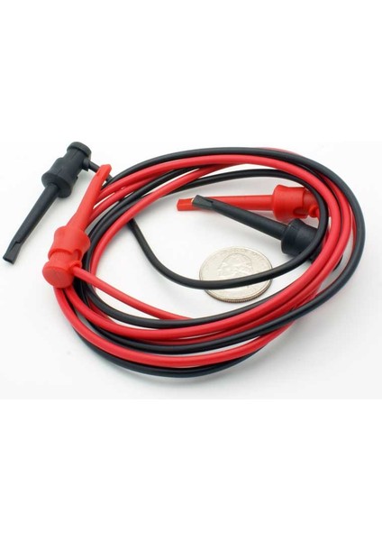 Kaliteli Kancalı Test Prob Kablosu 50 cm