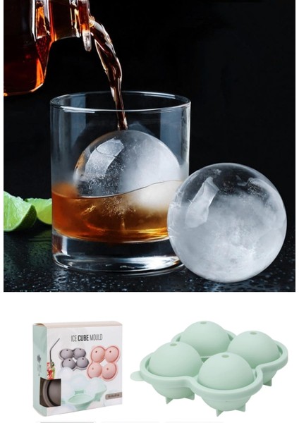 Ecrou Küre Luxury Buz Kalıbı Yeşil modelleri