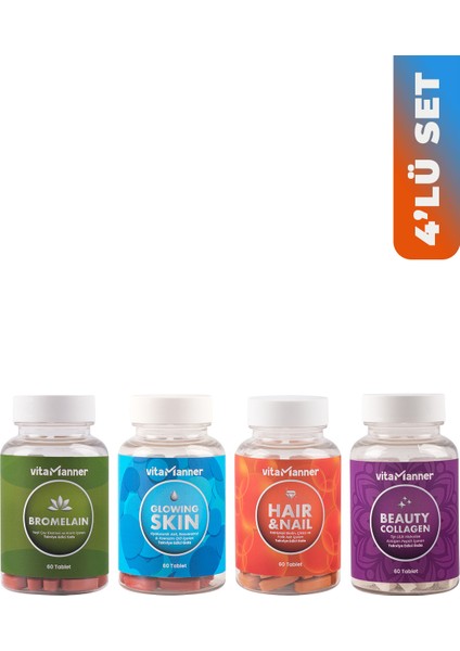 4’lü Özel Takviye Seti