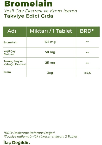 4’lü Özel Takviye Seti