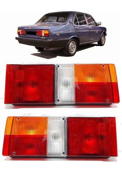 Murat 131 Şahin Doğan Stop Lambası Sağ Sol Takım 1983-1987 Uyumlu