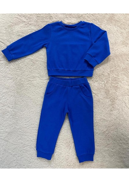 Çocuk Eşofman Takımı Enerjik ve Rahat Tasarım 2li Set Regular Kalıp fiyatları