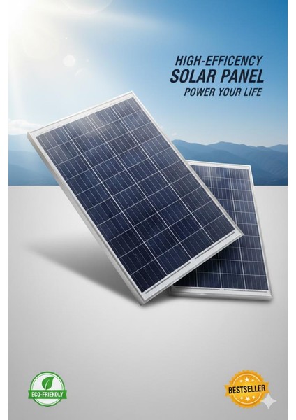 Ortec 75 W Monokristal Güneş paneli ORT75P indirimleri