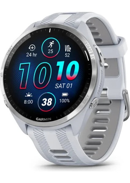 Forerunner 965 - Titanyum Beyaz Gri (Garmin Türkiye)