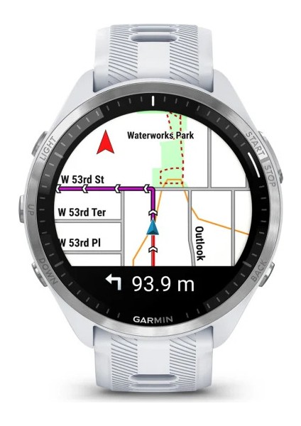 Forerunner 965 - Titanyum Beyaz Gri (Garmin Türkiye) fırsatları